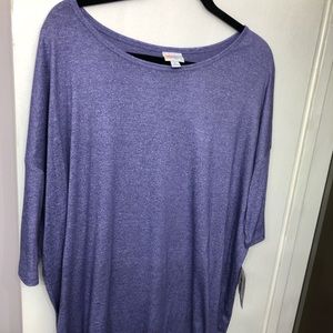 Lularoe Irma in Periwinkle